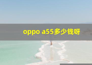 oppo a55多少钱呀